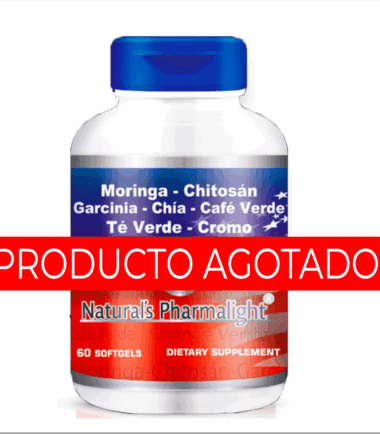 Moringa, Garcinia, Chitosán, Chía, Café Verde, Té Verde