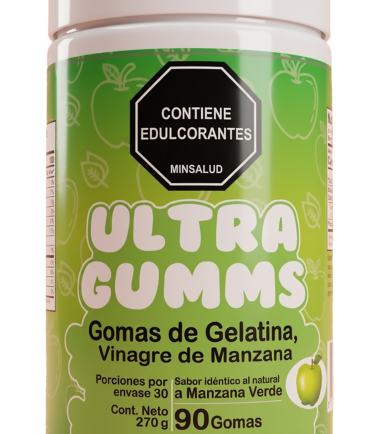ULTRA GUMMS VINAGRE DE MANZANA